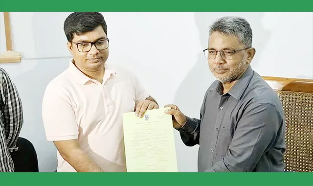 সবার আগের মনোনয়ন ফরম জমা দিয়েছেন নিষিদ্ধ সংগঠনের সিজার