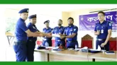 মৌলভীবাজারের বড়লেখায় ছিনতাই হওয়া মালামাল উদ্ধার করার জন্য তাদের এই পুরস্কার দিলেন, ওসি ও এসআই