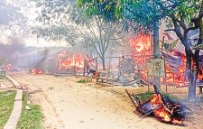 খাগড়াছড়ির গুইমারায় আগুনে দোকান পুড়ে, ৩ নিহত, অর্ধশত আহত