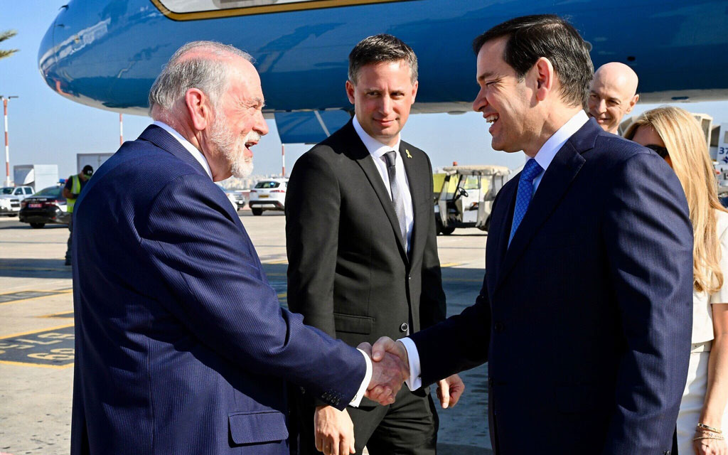 ইসরায়েলে পৌঁছেছেন যুক্তরাষ্ট্রের পররাষ্ট্রমন্ত্রী রুবিও