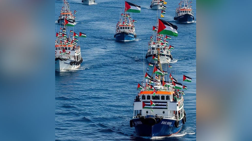 ইসরায়েল ঠেকাতে দৃঢ় প্রতিজ্ঞা, গ্লোবাল সুমুদ ফ্লোটিলাকে গাজার কাছাকাছি যেতে দেওয়া হবে না: সংবাদ