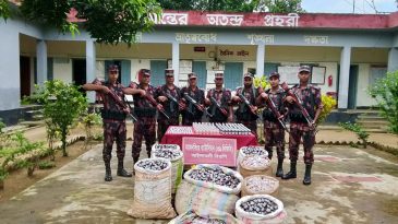হালুয়াঘাট সীমান্তে ২৭ লাখ টাকার ভারতীয় ওষুধ জব্দ