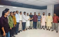 নজিবুর রহমান নজিবের সাথে সিলেট জেলা তাঁতীদলের সৌজন্যে সাক্ষাৎ