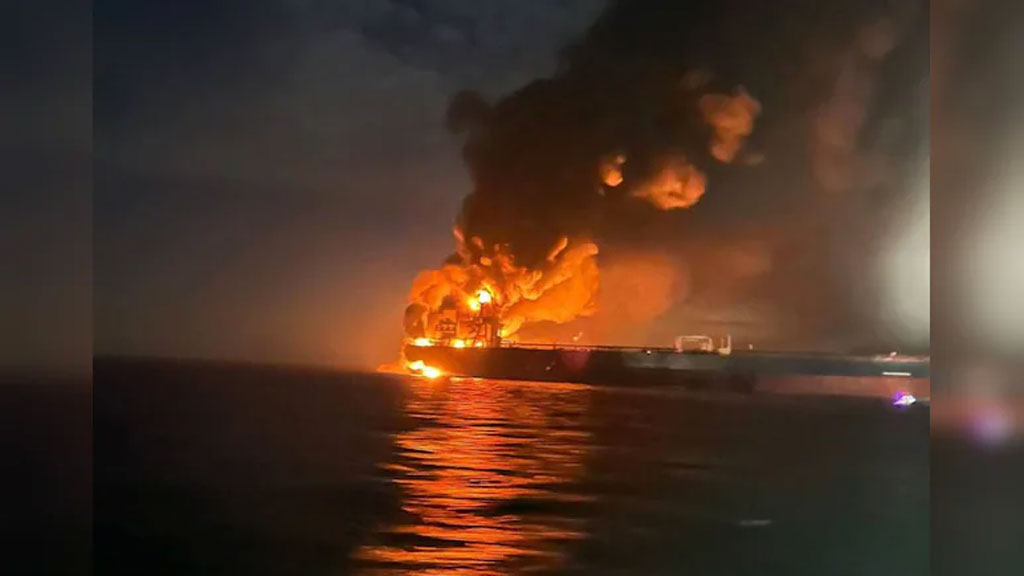 কৃষ্ণ সাগরে রুশ তেলবাহী ট্যাংকার ‘ভিরাট’-এ ড্রোন হামলা, দায় স্বীকার ইউক্রেনের