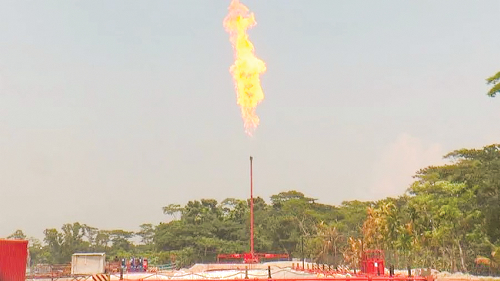 কৈলাশটিলা গ্যাস ফিল্ডের ১ নম্বর কূপে নতুন স্তরে গ্যাসের সন্ধান