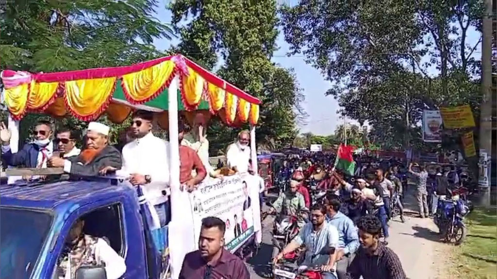 বিএনপির প্রার্থী পরিবর্তনের দাবিতে তিন আসনে বিক্ষোভ ও শোডাউন