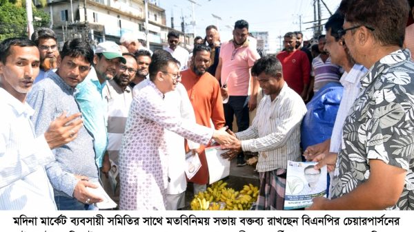 সিলেট বিশুদ্ধ পানির সংকট ও জলাবদ্ধতা নিরসনে কাজ করবে বিএনপি, খন্দকার মুক্তাদির