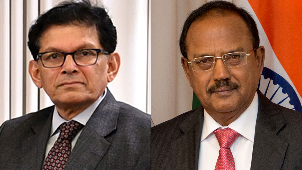 ভারতের এনএসএ দোভালের সঙ্গে বাংলাদেশের এনএসএ খলিলুর রহমানের বৈঠক