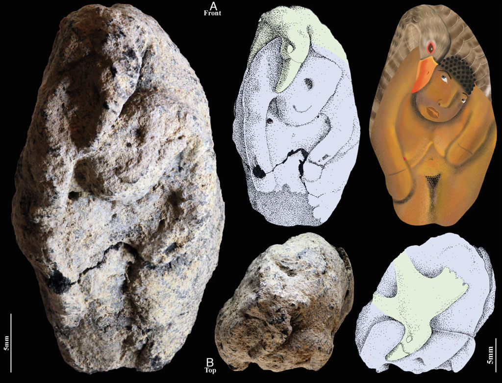 ইসরায়েলে ১২ হাজার বছরের পুরোনো নারীর ও রাজহাঁসের মূর্তি উদ্ধার: প্রাচীনতম পৌরাণিক চিত্রায়ণ