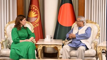 সুষ্ঠু ও অংশগ্রহণমূলক নির্বাচনের প্রতিশ্রুতি প্রধান উপদেষ্টা ইউনূসের
