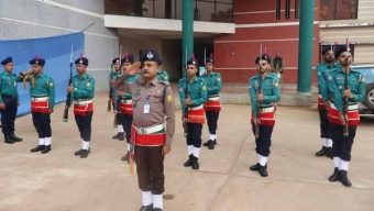 সিলেটের পুলিশ কমিশনারের শাহপরান (রহঃ) থানা পরিদর্শন