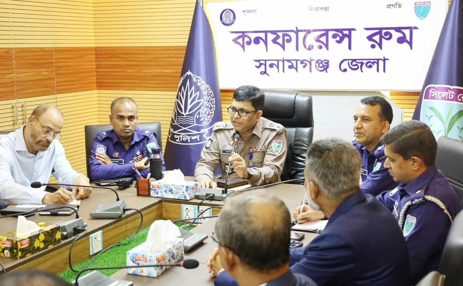 নবাগত পুলিশ সুপারের সাথে সাংবাদিকদের মতবিনিময় সভা অনুষ্ঠিত