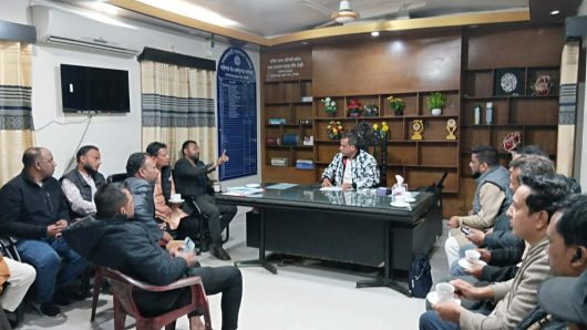 গোলাপগঞ্জে নবাগত ওসির সাথে সোসাইটি অব জাতীয় গণমাধ্যম কমিশনের মতবিনিময় সভা অনুষ্ঠিত