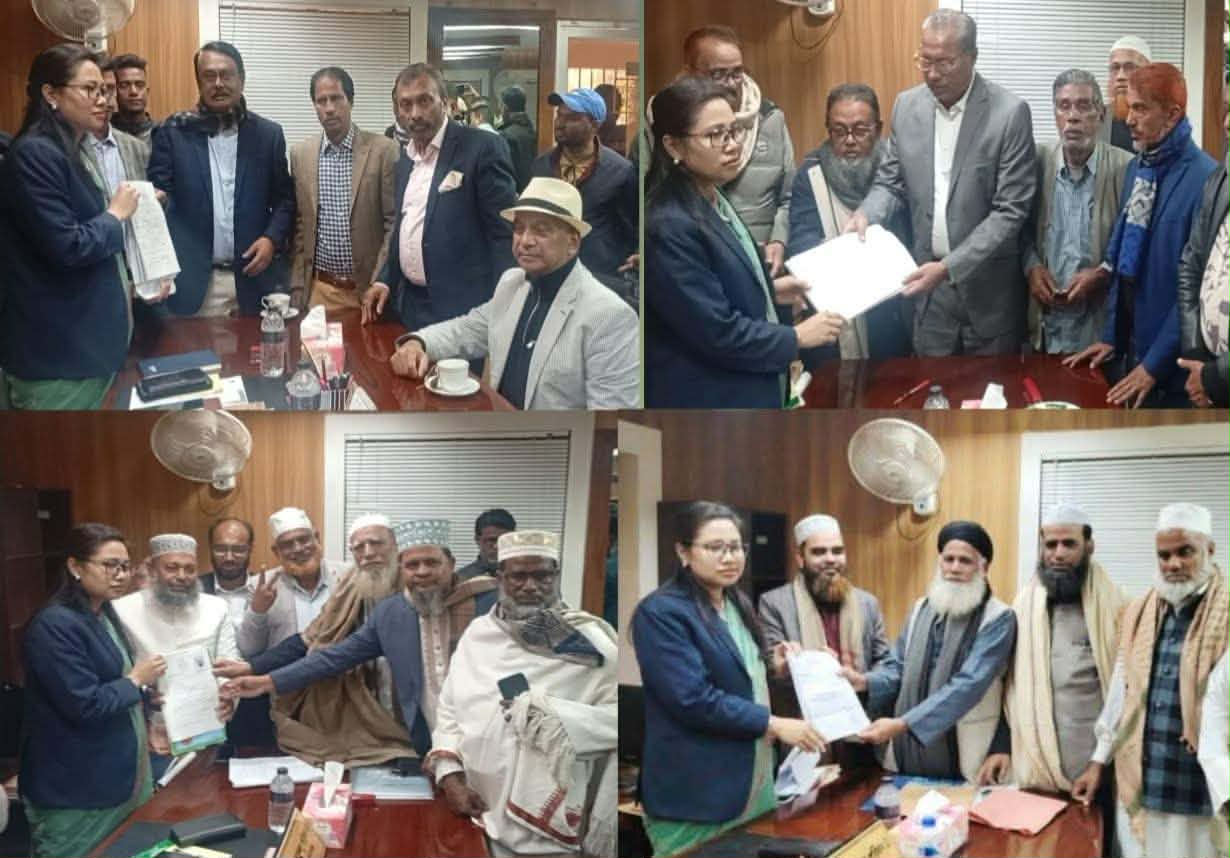 সুনামগঞ্জ- ৫,ছাতক-দোয়ারাবাজার আসনে নির্বাচন করতে  ৮ প্রার্থীর মনোনয়ন দাখিল