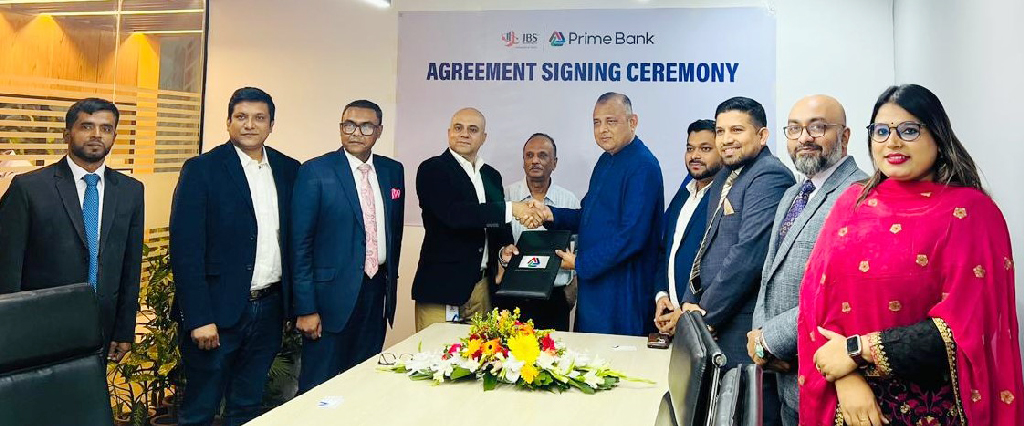 প্রাইম ব্যাংক ও জেবিএস হোল্ডিংসের মধ্যে কৌশলগত অংশীদারত্ব চুক্তি স্বাক্ষর