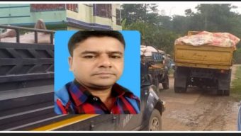 গোয়াইনঘাটে আওয়ামী লীগের ডেবিল আব্দুল্লাহ পুলিশের লাইনম্যান