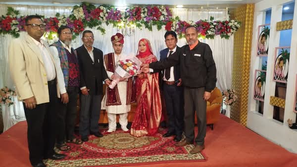 জাতীয় জনতাপার্টির শাহ আবিদ আলীর পূত্র শাহ সালেহ হাছরাত এর বিবাহ সম্পন্ন