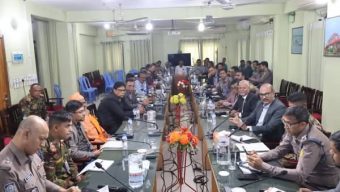 সিলেটে সরস্বতী পূজা উপলক্ষে এসএমপি’র সমন্বয় সভা অনুষ্ঠিত