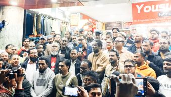 তারেক রহমানের সিলেট আগমন উপলক্ষে জেলা তাঁতীদলের প্রচার মিছিল