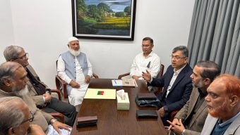খালেদা জিয়ার মৃত্যুতে বিএনপি চেয়ারপারসনের কার্যালয়ে জামায়াত আমিরের সমবেদনা