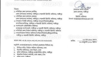 গাজীপুরের ৫ আসনে ব্যালট পেপার বিতরণ স্থগিত