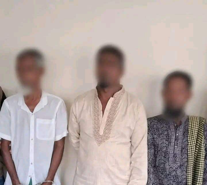 দক্ষিণ সুরমায় ডিবির অভিযান: তীর-শিলং জুয়া খেলার সময় গ্রেপ্তার ৩