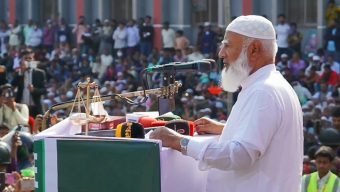 আমাদের জোটে কোনো ব্যাংক ডাকাত বা চাঁদাবাজ নেই: জামায়াত আমির