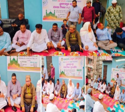 মিরপুরে বাংলাদেশ সেন্ট্রাল প্রেসক্লাবের উদ্যোগে সহস্রাধিক রোজাদারের মাঝে ইফতার বিতরণ