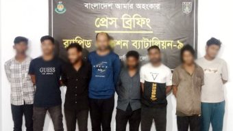 সিলেটে রাতভর অভিযানে ১৬ ছিনতাইকারী আটক