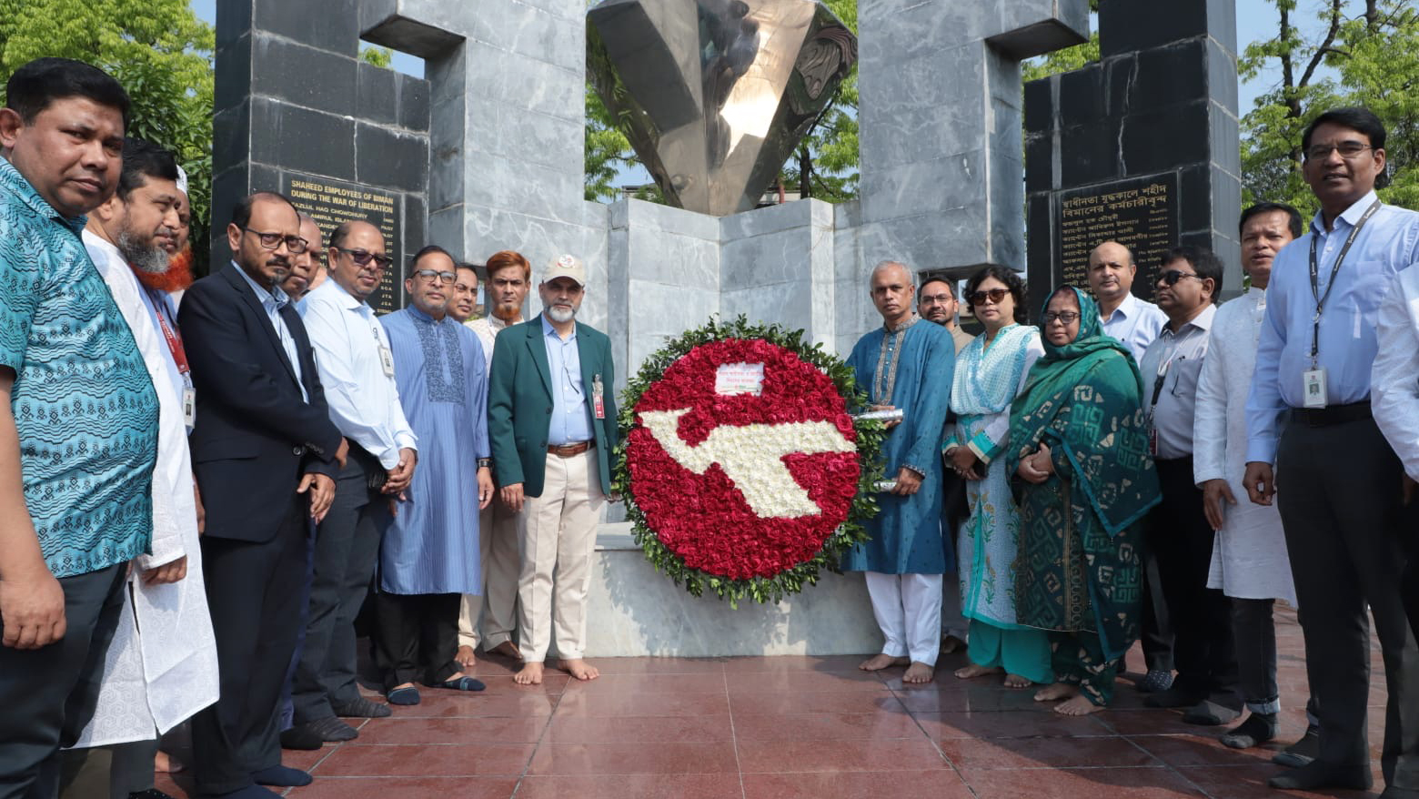 যথাযোগ্য মর্যাদায় বিমান বাংলাদেশ এয়ারলাইনসে মহান স্বাধীনতা দিবস উদ্‌যাপিত