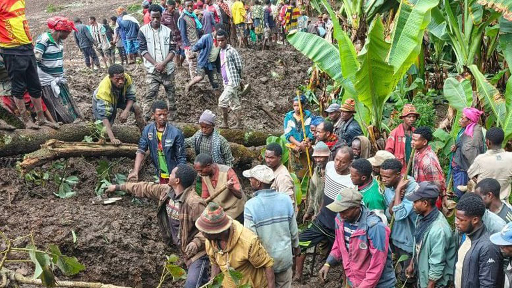 ইথিওপিয়ায় ভয়াবহ ভূমিধস: নিহত অন্তত ৫২, নিখোঁজ অর্ধশতাধিক