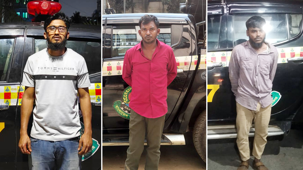 র‍্যাব কর্মকর্তা হত্যা মামলার আরও ৩ আসামি গ্রেপ্তার: এ পর্যন্ত ধরা পড়ল ২০ জন