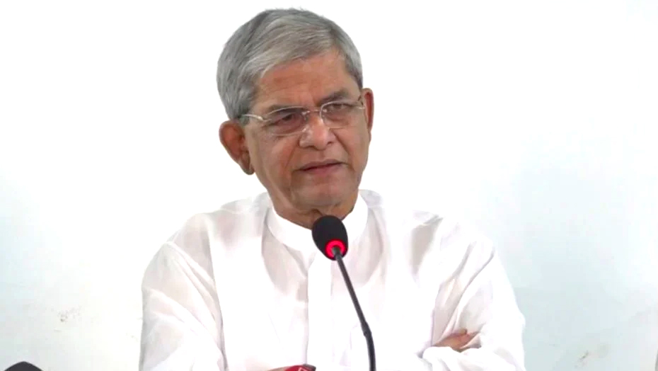 ভারতে বসে দেশ অস্থিতিশীল করার চেষ্টা করছেন হাসিনা: মির্জা ফখরুল