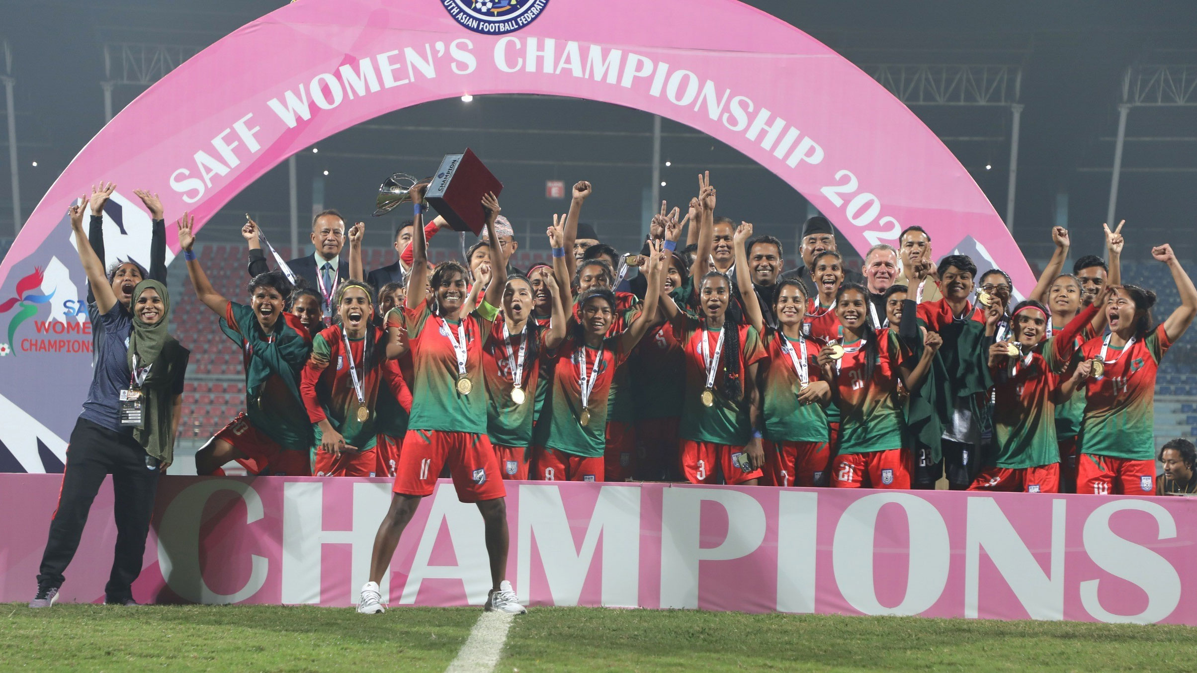 মেয়েদের সাফ এবার ভারতের গোয়ায়: শিরোপা ধরে রাখার মিশনে নামবে বাংলাদেশ