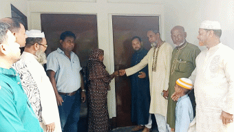 ওসমানীনগরে অসহায় জাহেরা বেগমের ঘর পাওয়ার স্বপ্ন পূরণ: পাশে ‘ফ্রেন্ডস ফাউন্ডেশন’