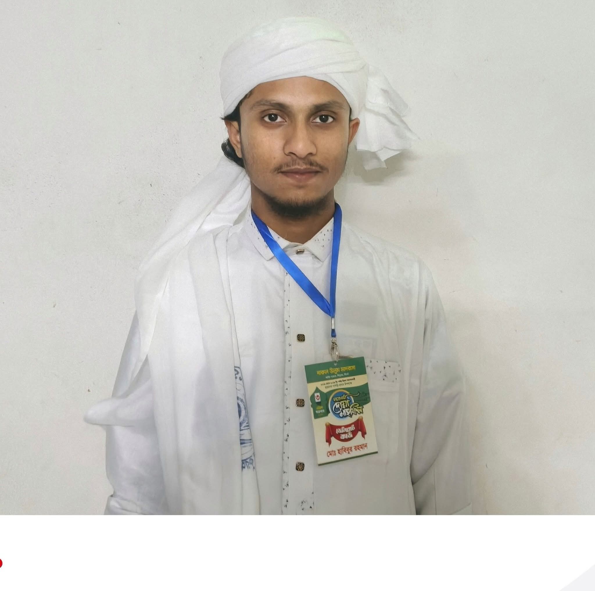 দস্তারবন্দী অনুষ্ঠানে মর্যাদার পাগড়ী পেলেন হাবিবুর রহমান