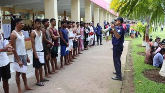 মৌলভীবাজারে পুলিশ কনস্টেবল নিয়োগের শারীরিক সক্ষমতা পরীক্ষা সম্পন্ন