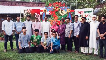 ওসমানীনগরে নববর্ষে এতিম শিশুদের পাশে ইউএনও ও ইলিয়াস পুত্র