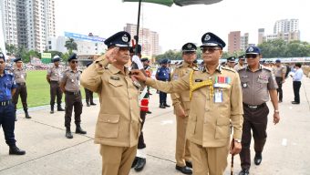 দৃষ্টান্তমূলক সেবার স্বীকৃতি পেলেন এসএমপি মোগলাবাজার থানার ওসি মোঃ মনির হোসেন