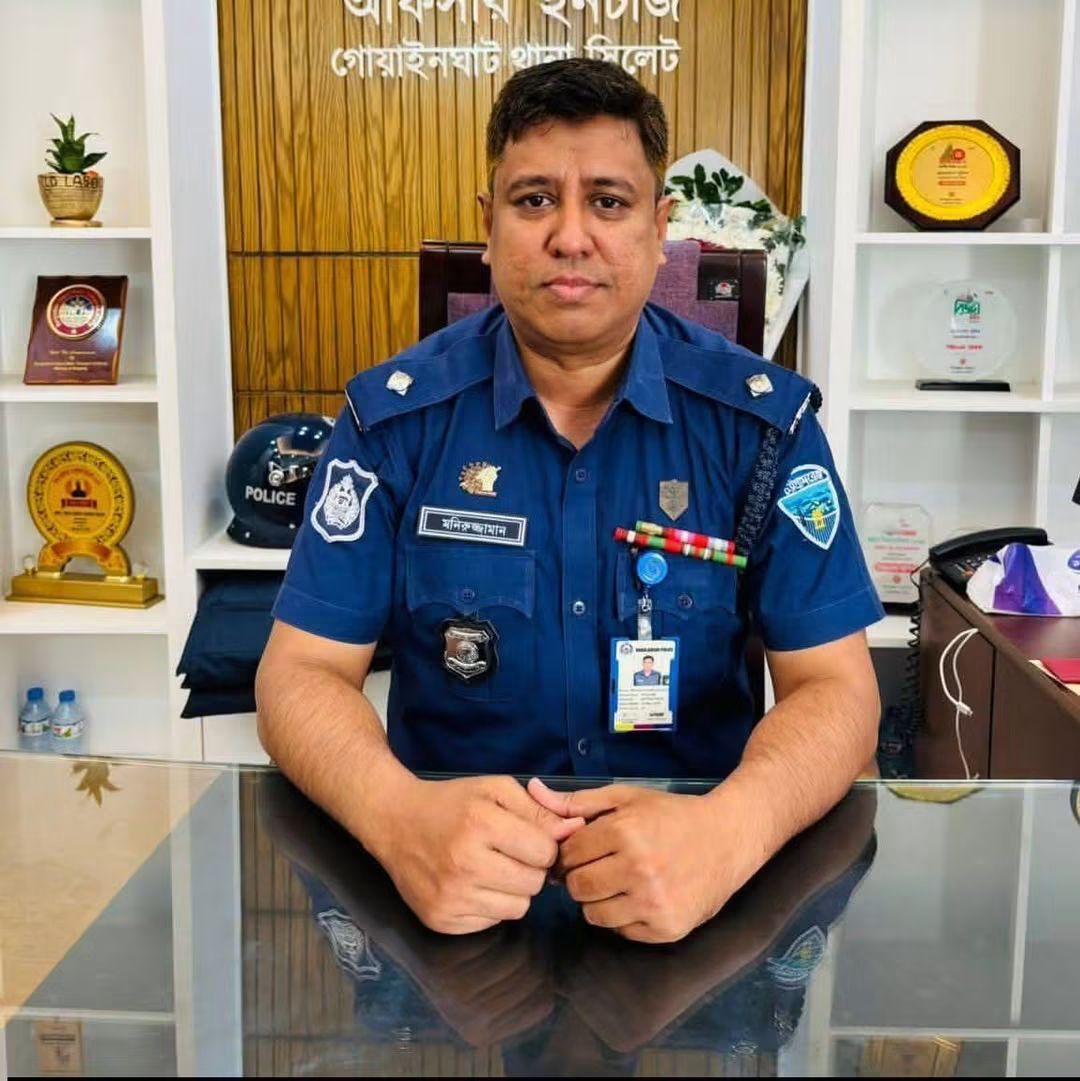 হাজীপুর বালু মহাল নিয়ে প্রকাশিত সংবাদের প্রতিবাদ, ওসি মনিরুজ্জামানের বক্তব্য