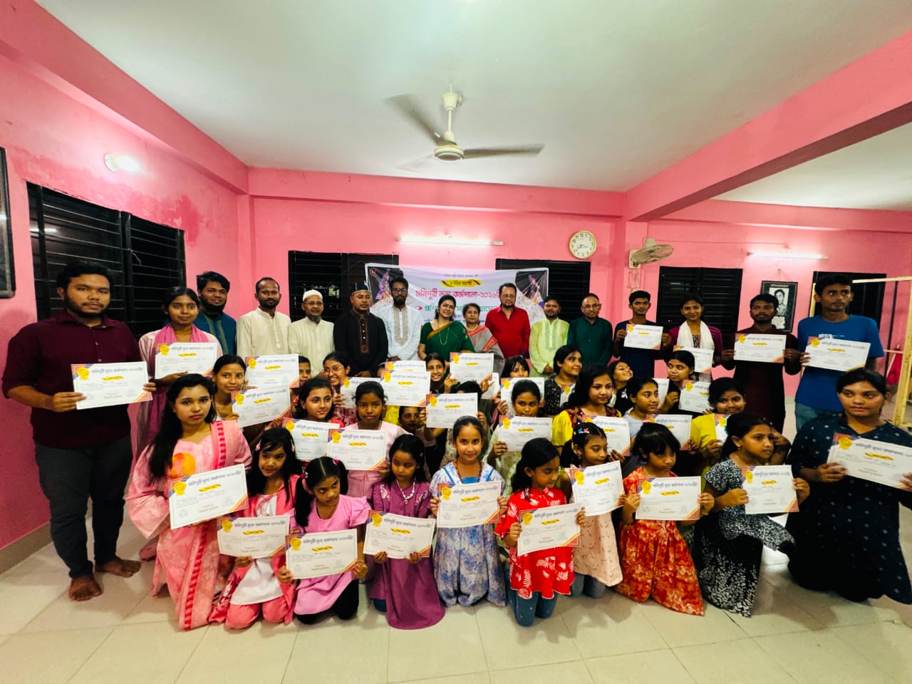 সিলেটে মণিপুরী শাস্ত্রীয় নৃত্যের দুই দিনব্যাপী প্রশিক্ষণ কর্মশালা সমাপনী অনুষ্ঠান সম্পন্ন