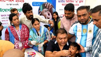 জাতীয় ভিটামিন ‘এ প্লাস’ ক্যাম্পেইন অনুষ্ঠিত