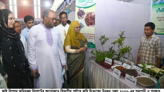 সিলেটে কৃষি উদ্যোক্তা মেলার সমাপনীতে সিসিক প্রশাসক কৃষি বিপণন অধিদপ্তর নিরাপদ খাদ্য বাজারজাতকরণে ভূমিকা রাখছে—প্রশাসক আব্দুল কাইয়ুম চৌধুরী