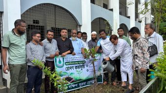 দক্ষিণ সুরমা প্রেসক্লাবের উদ্যোগে বৃক্ষরোপণ কর্মসূচি অনুষ্ঠিত