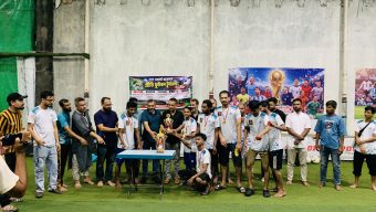 ২ নং দাড়িয়াপাড়া ছাত্রদলের উদ্যোগে জমজমাট ফুটবল টুর্নামেন্ট অনুষ্ঠিত
