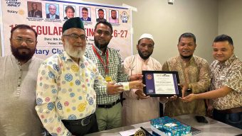 রোটারি ক্লাব অব সিলেট সিনার্জির নতুন বর্ষের প্রথম সাপ্তাহিক সভা অনুষ্ঠিত
