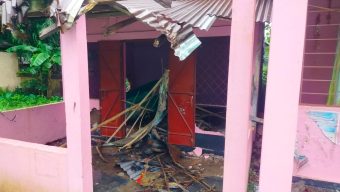 তাহিরপুরে সনাতন পল্লীতে হামলার বিচার দাবি এইচআরসিবিএম