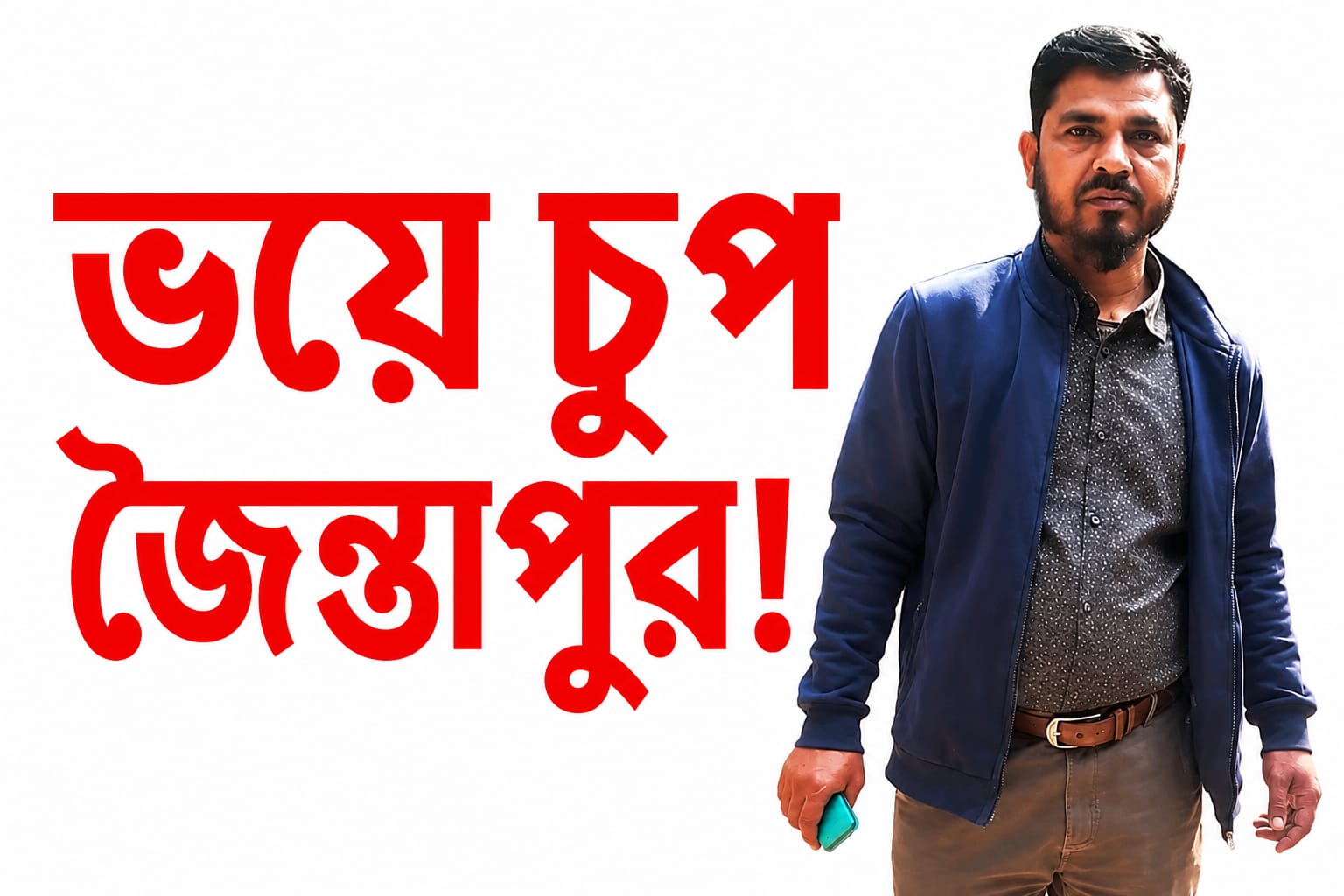 কিসের ভয় জৈন্তাপুরবাসী চুপ