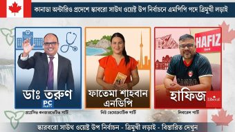 মনোনয়ন নাটকীয়তা শেষে স্কারবোরো সাউথওয়েস্টে তরুণ-হাফিজ-ফাতেমার ঐতিহাসিক ত্রিমুখী লড়াই