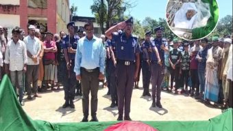 মধ্যনগরের, বীর মুক্তিযোদ্ধা আব্দুল মজিদ রাষ্ট্রীয় মর্যাদায় চিরবিদায়